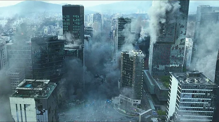 号称亚洲版的2012，韩国顶级特效灾难电影，超级地震瞬间摧毁城市建筑【电影迷小雅】